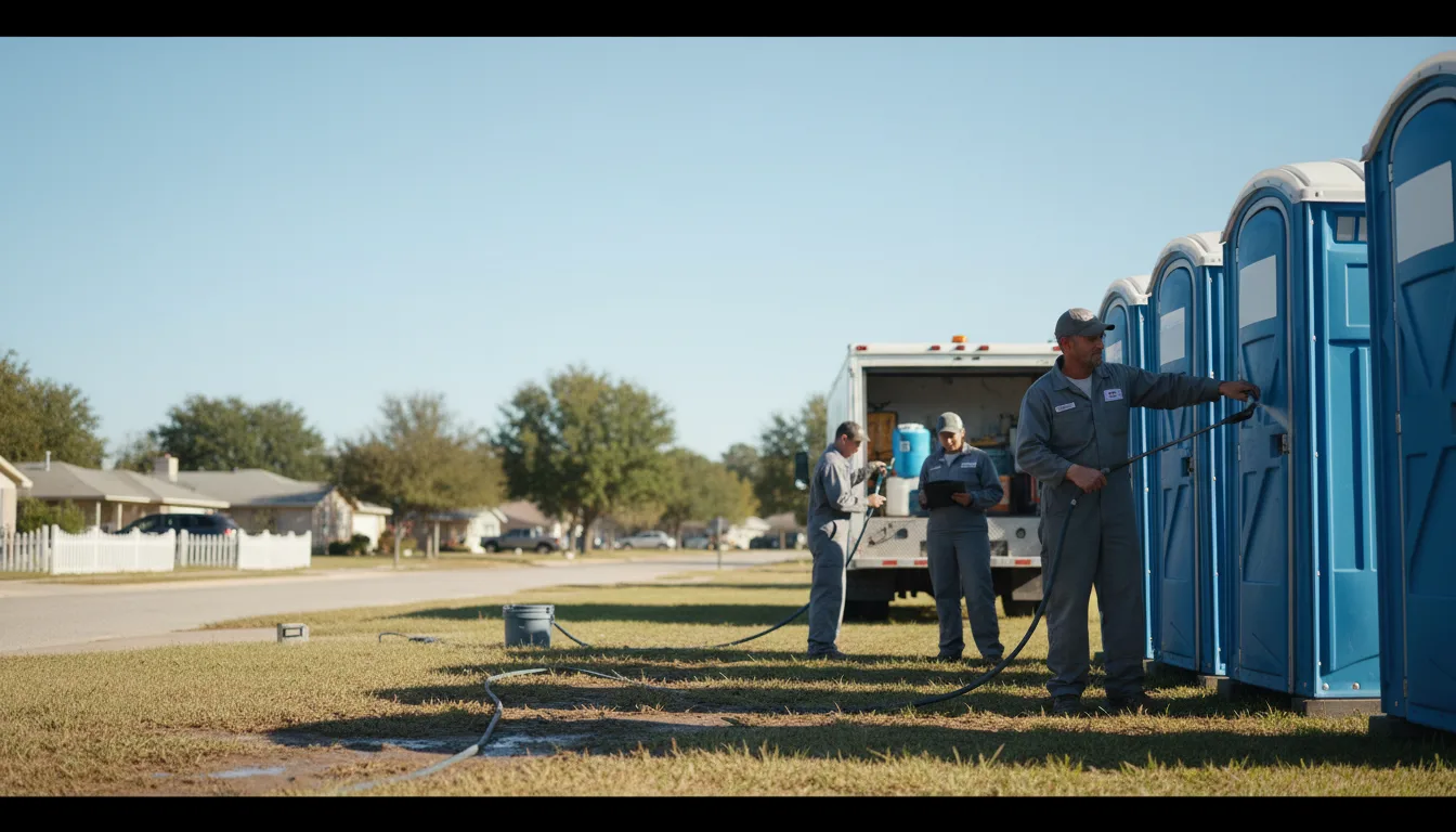Long-Term Portable Toilet Rental in North Richland Hills, TX near me